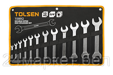 Набор ключей Tolsen TT15892 (12 предметов)
