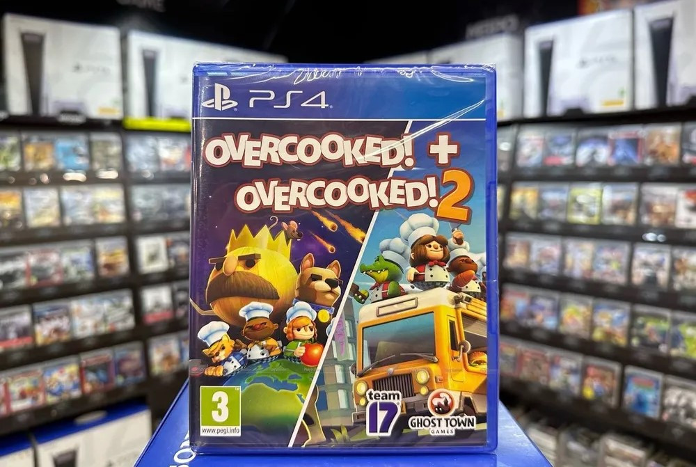 Игра Overcooked! + Overcooked! 2 (Адская кухня 1+2) PS4 (Новый) 2 игры на диске - фото 2 - id-p220113064