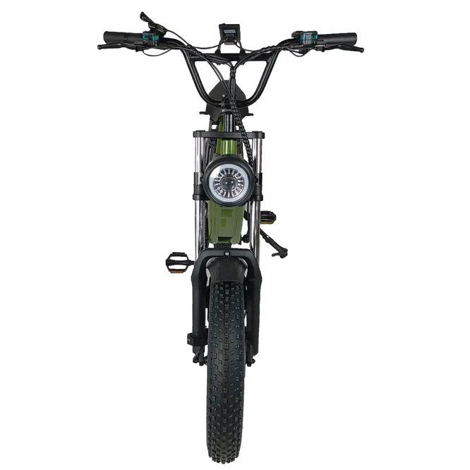 Электровелосипед Minako Fox 15 Ah Литые диски (зеленый) - фото 3 - id-p220113250
