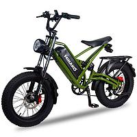 Электровелосипед Minako Fox 23 Ah Cпицы (зеленый)