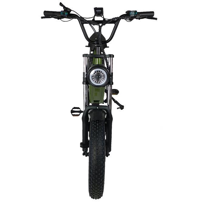 Электровелосипед Minako Fox 23 Ah Cпицы (зеленый) - фото 8 - id-p220113254