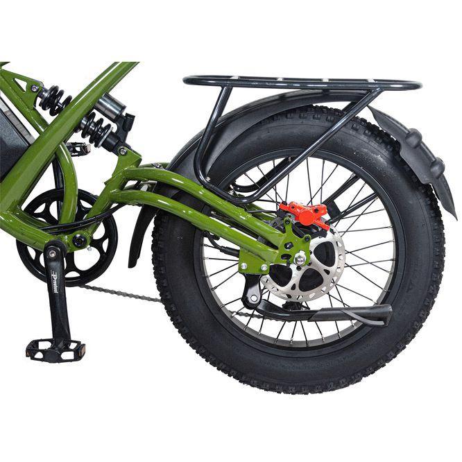Электровелосипед Minako Fox 15 Ah Cпицы (зеленый) - фото 10 - id-p220113256