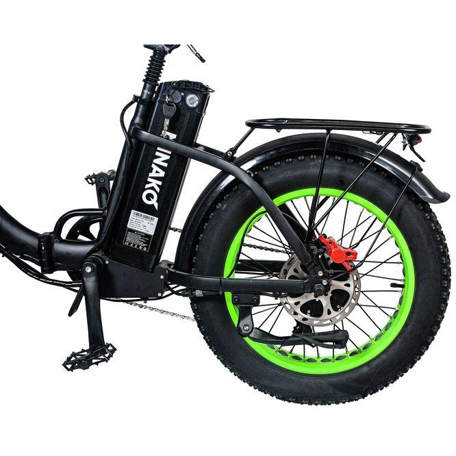 Электровелосипед Minako F11 Зеленый - фото 5 - id-p220113257
