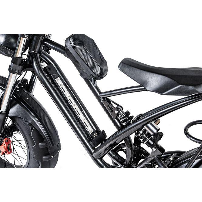 Электровелосипед Minako Fox 15 Ah Cпицы (черный) - фото 7 - id-p220113262