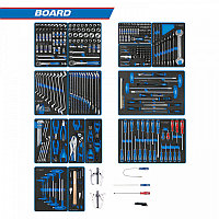 Универсальный набор инструментов King Tony Board 934-325MRVD (325 предметов)