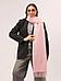 Шарф женский зимний теплый палантин платок шарфик кашемировый большой розовый на голову длинный модный, фото 6