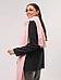 Шарф женский зимний теплый палантин платок шарфик кашемировый большой розовый на голову длинный модный, фото 8
