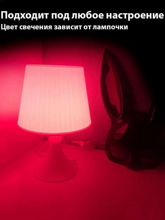 Лампа прикроватная ночник светильник настольный с абажуром для спальни классика интерьерная - фото 10 - id-p220113352