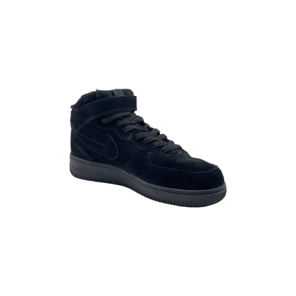 Nike Air Force Winter Black/Black - фото 3 - id-p168113749