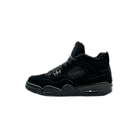 Nike Jordan 4 ALL Black Cat Winter