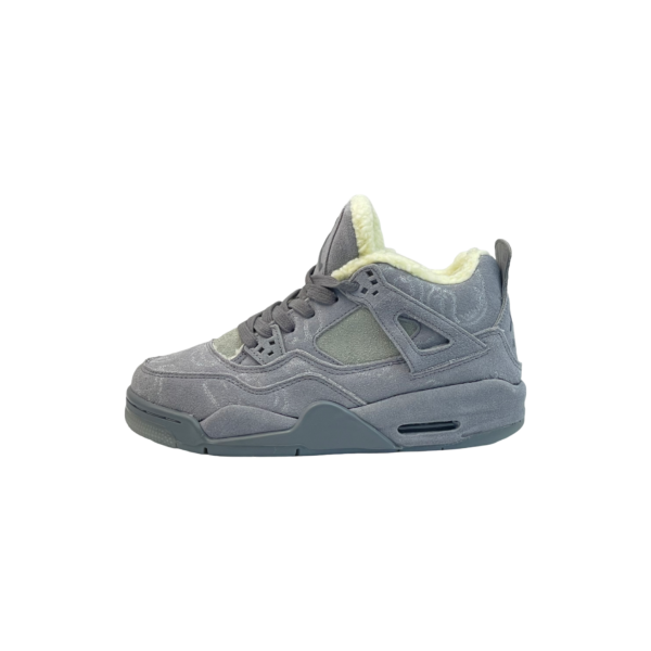 Nike Air Jordan 4 x KAWS Grey Winter - фото 1 - id-p217828487