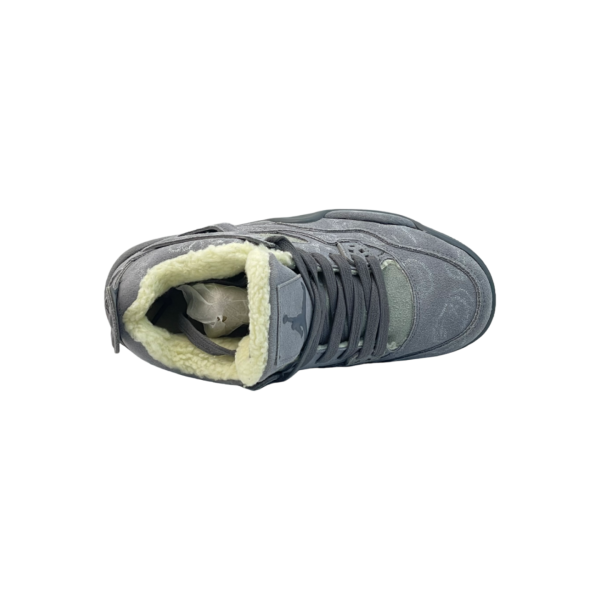 Nike Air Jordan 4 x KAWS Grey Winter - фото 2 - id-p217828487