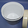 Контейнер для сыпучих продуктов металлический Bahaz 2.8 л. / Банка с прозрачной крышкой Белый, фото 5
