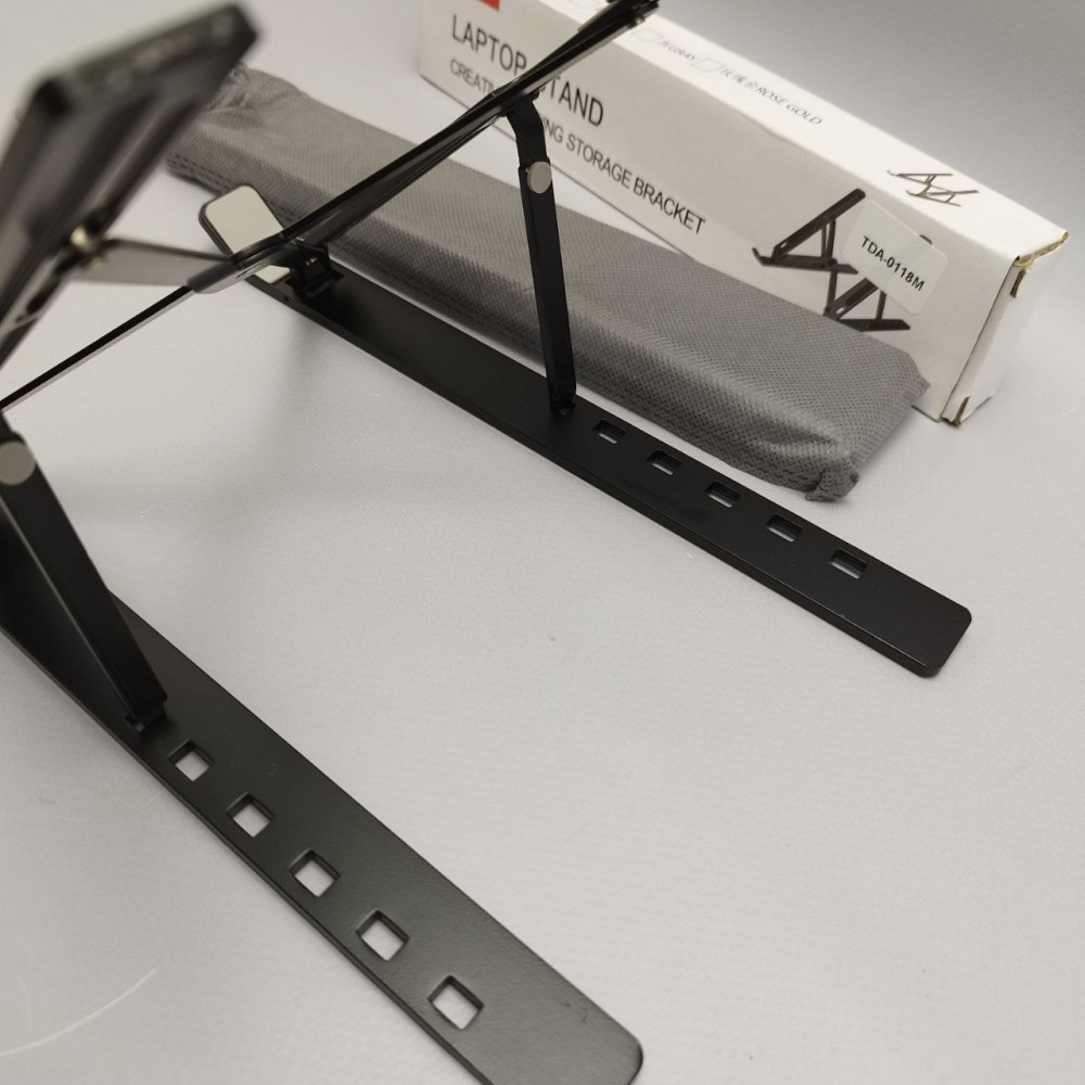 Подставка для планшета, ноутбука LapTop Stand / Держатель металлический регулируемый складной - фото 7 - id-p220114658