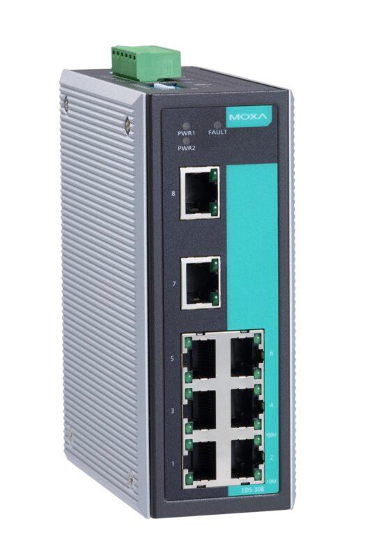 Коммутатор EDS-308-SS-SC-T Ethernet Server 8 10/100BaseTx ports - фото 2 - id-p219346040