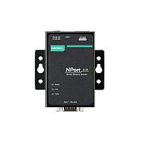 Переходник MOXA NPort 5110. 1 порт RS-232 (DB9M). 1 порт 10/100BaseTX