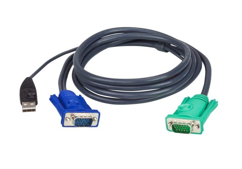 KVM-кабель ATEN 2L-5203U. USB KVM Cable - фото 1 - id-p219345952