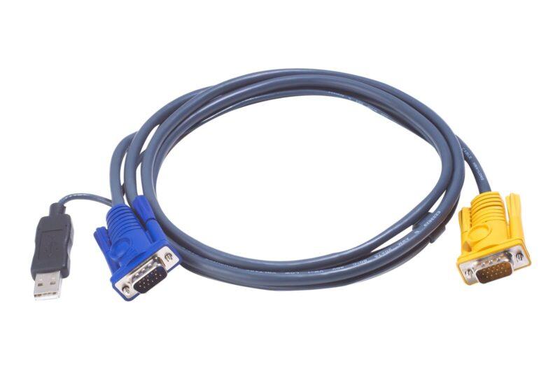 KVM-кабель ATEN 2L-5202UP. USB KVM Cable - фото 1 - id-p219345951