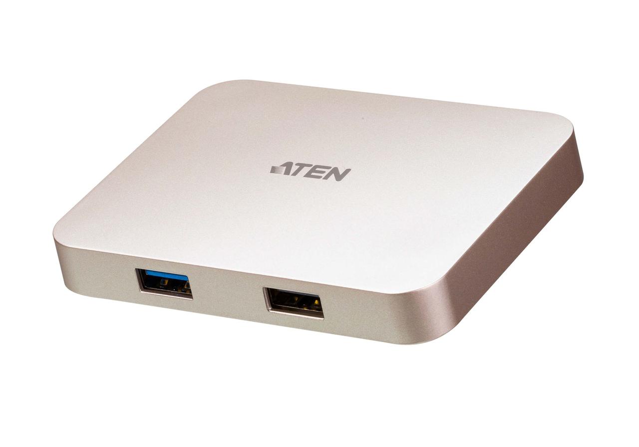Переходник ATEN UH3235-AT USB-C в HDMI и USB-A - фото 1 - id-p220114487