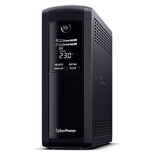 Источник бесперебойного питания Cyberpower. UPS CyberPower VP1200EILCD Line-Interactive 1200VA/720W - фото 1 - id-p203914048