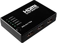 Переключатель HDMI 5 x 1 Greenline, 1080P 60Hz, пульт ДУ, DeepColor 12-bit, GL-v501 Greenconnect.