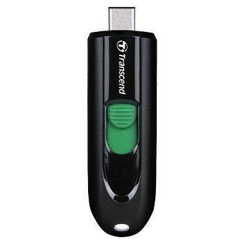 Флеш Диск Transcend 64Gb Jetflash Type-C 790С TS64GJF790C USB3.0 черный - фото 1 - id-p203910649