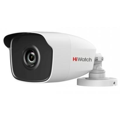Камера видеонаблюдения Hikvision HiWatch DS-T220 2.8-2.8мм HD-TVI цветная корп.:белый - фото 1 - id-p203907044