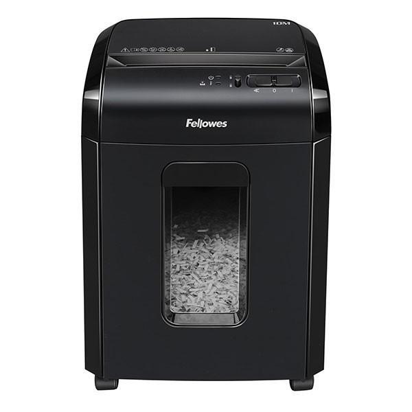 Шредер Fellowes PowerShred 10M (секр.P-5)/перекрестный/10лист./30лтр./скобы/пл.карты - фото 1 - id-p219216012