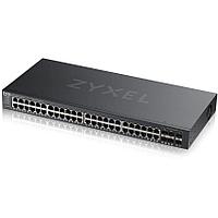 Коммутатор ZYXEL NebulaFlex Pro GS2220-50 Hybrid L2 Switch , 19 "rack, 44xGE, 4 combo ports (SFP / RJ-45),