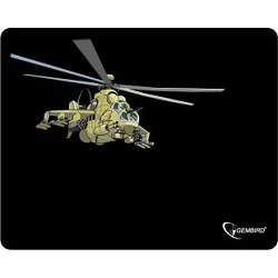 Коврик игровой MP-GAME9 Gembird рисунок- "вертолет", размеры 250*200*3мм, ткань+резина - фото 1 - id-p211091476
