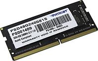 Модуль памяти Patriot PSD48G240081S DDR4 SODIMM 8Gb PC4-19200 CL17 (for NoteBook)