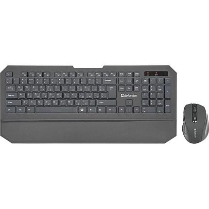 Клавиатура + мышь Defender Berkeley C-925 Nano Black (клавиатура + мышь для ПК, мышь радио (сенсор лазерный),, фото 2