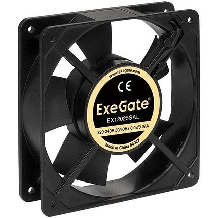 Вентилятор 220В ExeGate EX12025SAL (120x120x25 мм, Sleeve bearing (подшипник скольжения), подводящий провод 30, фото 2