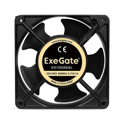 Exegate EX289020RUS Вентилятор 220В EX12038SAL (120x120x38 мм, Sleeve bearing (подшипник скольжения),, фото 2