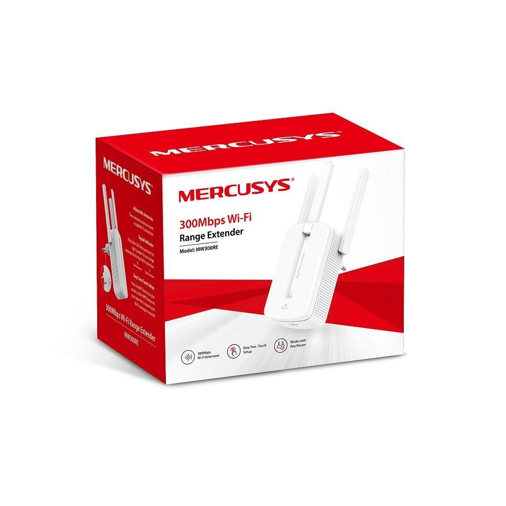 Mercusys MW300RE N300 Усилитель Wi-Fi сигнала - фото 1 - id-p211089999