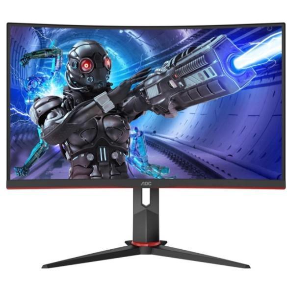 27" ЖК монитор AOC C27G2ZU Black&Red (Curved LCD 1920x1080 HDMI DP USB3.2 Hub)