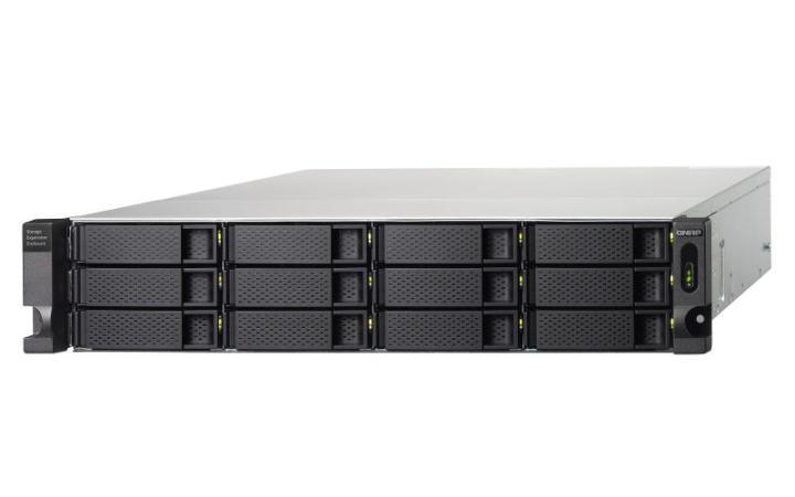 Полка расширения сетевого хранилища без дисков QNAP TL-R1200C-RP USB 3.2 Gen 2 Type-C JBOD storage enclosure,