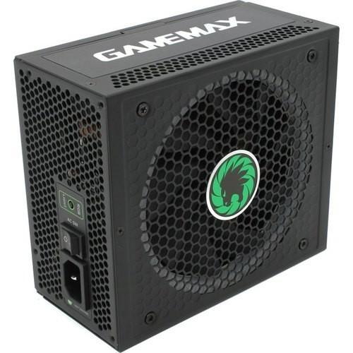 Блок питания GameMax RGB-550 RGB SMART 550W ATX (24+2x4+6/8пин) Cable Management - фото 1 - id-p212549024