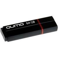 Накопитель Qumo Speedster QM64GUD3-SP-black USB3.0 Flash Drive 64Gb (RTL)