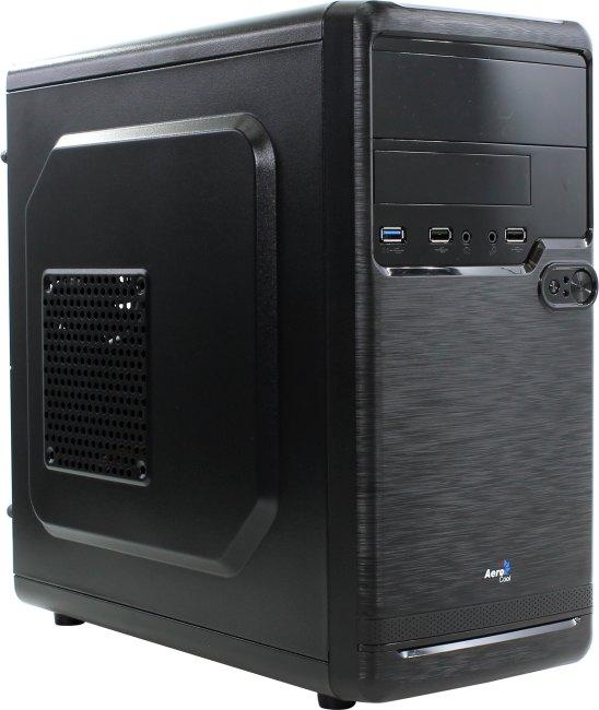 Корпус AeroCool QS-182 Black mATX, Mini-ITX, Mini-Tower, без БП, 2xUSB 2.0, USB 3.0, Audio (4713105952926)