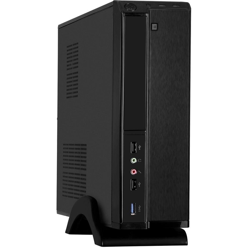 Exegate EX288780RUS Корпус Desktop ExeGate MI-207U-M300 (mini-ITX/mATX, БП M300 с вент. 8см, 2*USB+1*USB3.0, - фото 1 - id-p207436960