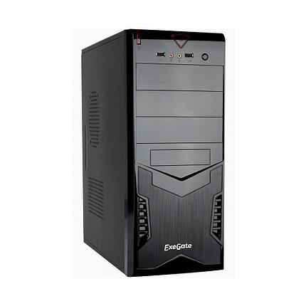 Корпус Miditower ExeGate CP-601-CP500 (ATX, БП CP500 с вент. 8см, 2*USB, аудио, черный) EX261451RUS, фото 2