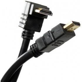 Кабель HDMI HDMI-угловой коннектор 90град 1.8м, 2.0V VCOM CG523-1.8M - фото 1 - id-p203911147