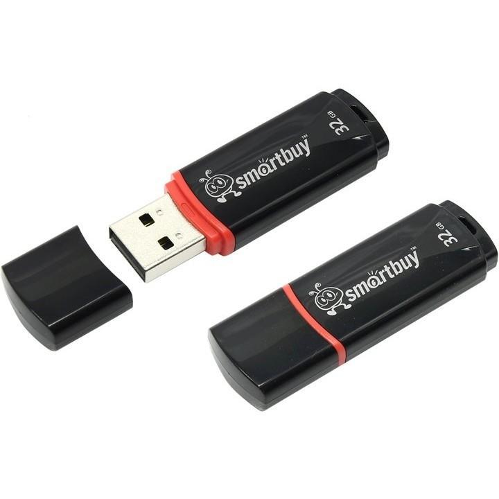Smartbuy USB Drive 32Gb Crown Black SB32GBCRW-K - фото 1 - id-p203918039