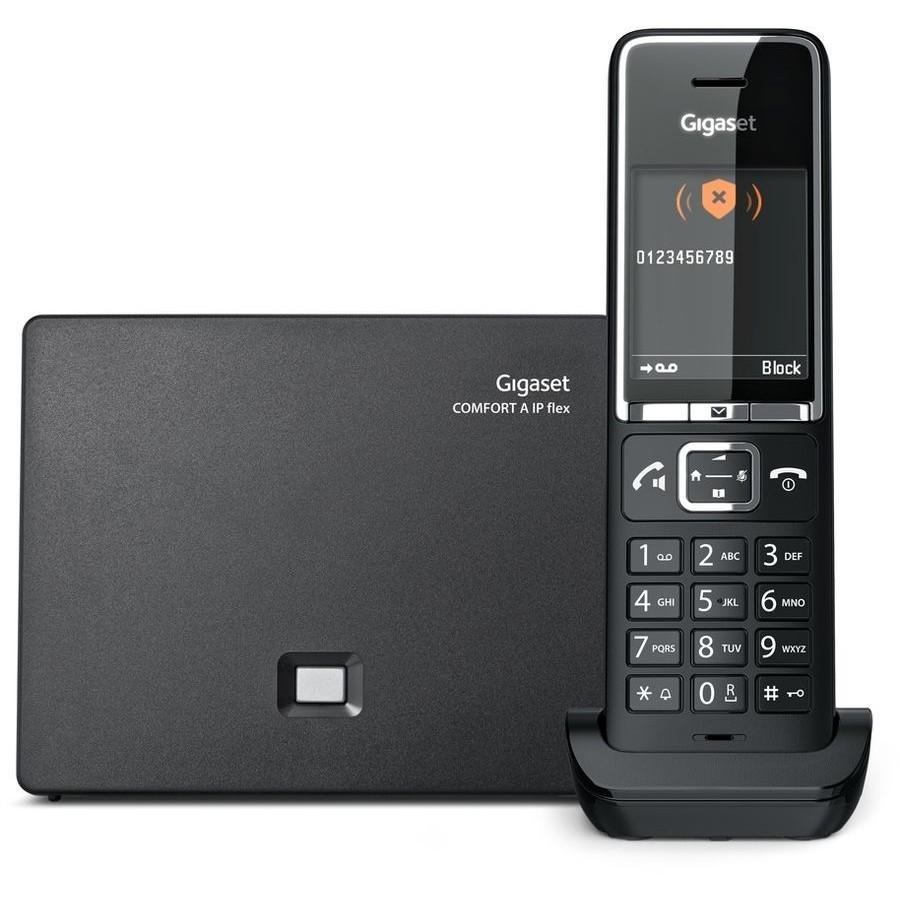 Телефон IP Gigaset COMFORT 550A IP FLEX RUS черный (S30852-H3031-S304) - фото 1 - id-p212733784