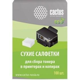 Cactus CS-P2003E Сухие салфетки для сбора тонера (100шт) - фото 1 - id-p203918130