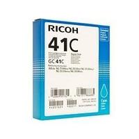 Картридж для гелевого принтера повышенной емкости GC 41C голубой Ricoh. Print Cartridge GC 41C