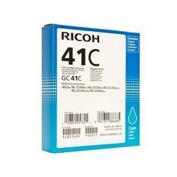 Картридж для гелевого принтера повышенной емкости GC 41C голубой Ricoh. Print Cartridge GC 41C - фото 1 - id-p212706813