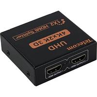 Разветвитель Telecom TTS7000 HDMI Splitter (1in - 2out ver1.4) + б.п.