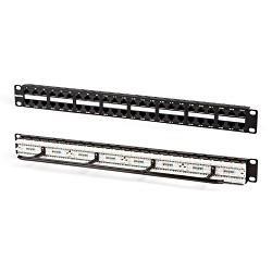 Hyperline PPHD-19-48-8P8C-C5e-110D Патч-панель высокой плотности 19", 1U, 48 портов RJ-45, категория 5e, Dual - фото 1 - id-p214921921